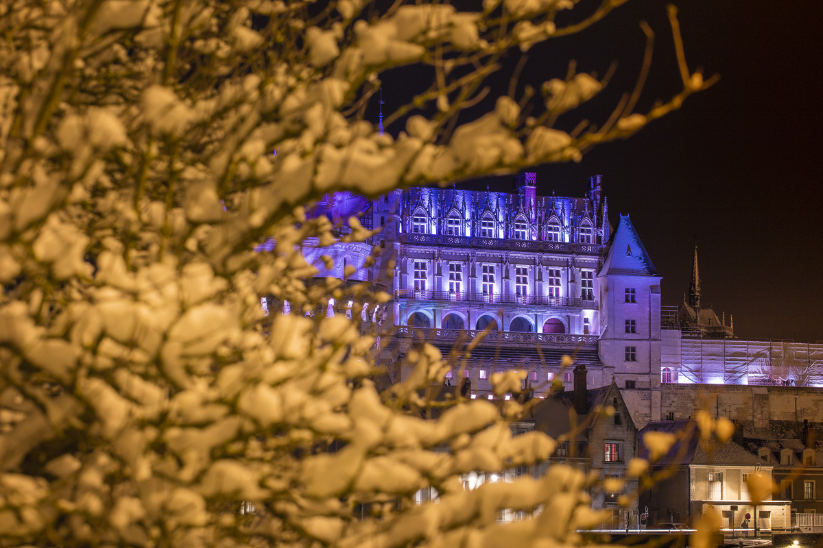 neige en Touraine