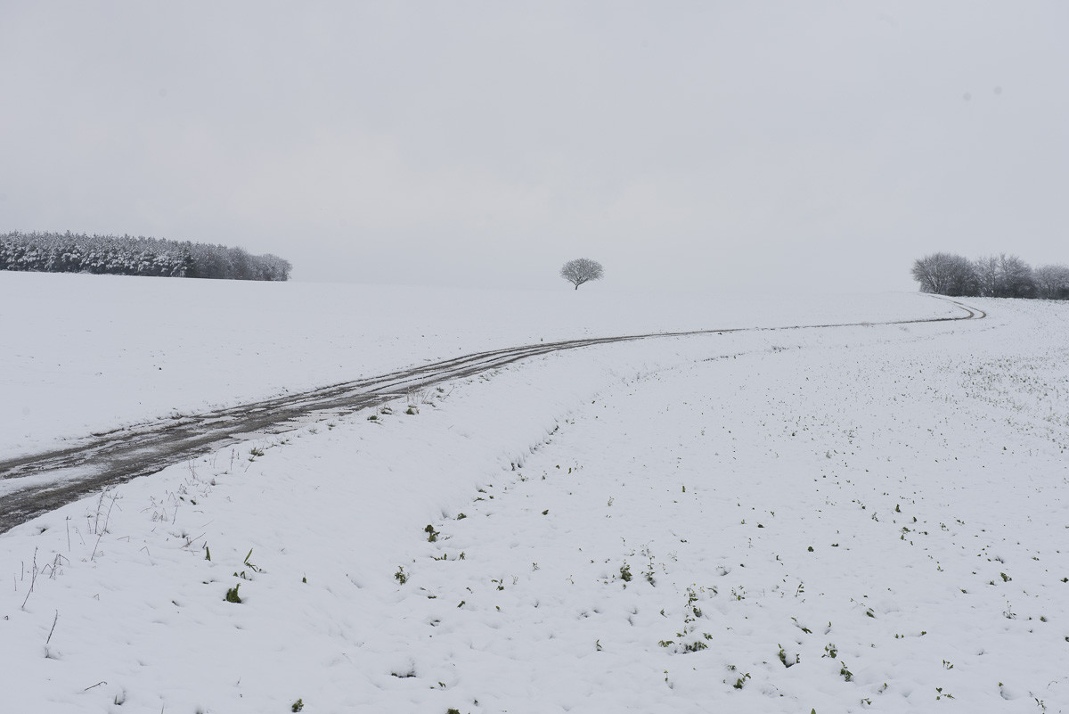 neige en Touraine
