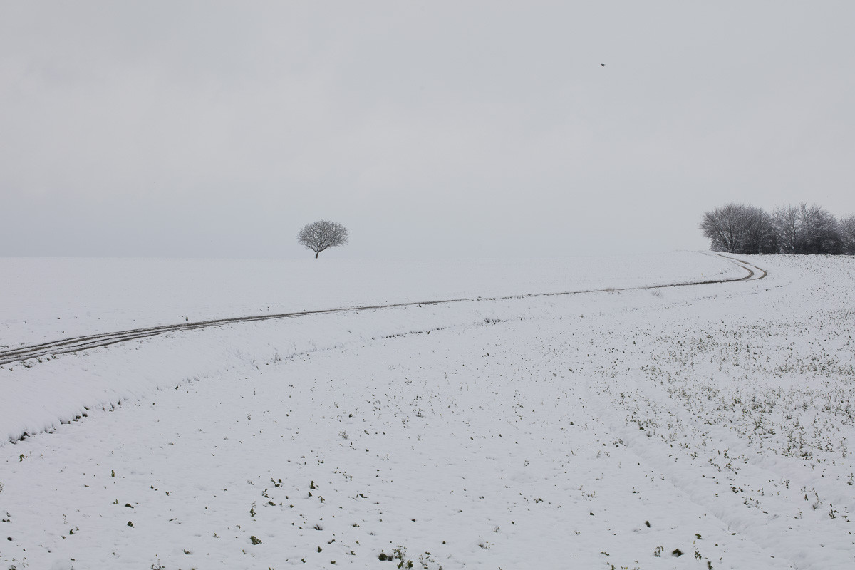 neige en Touraine