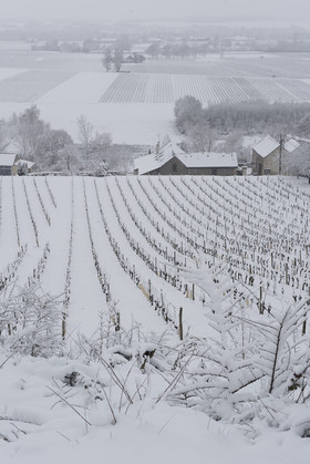neige en Touraine