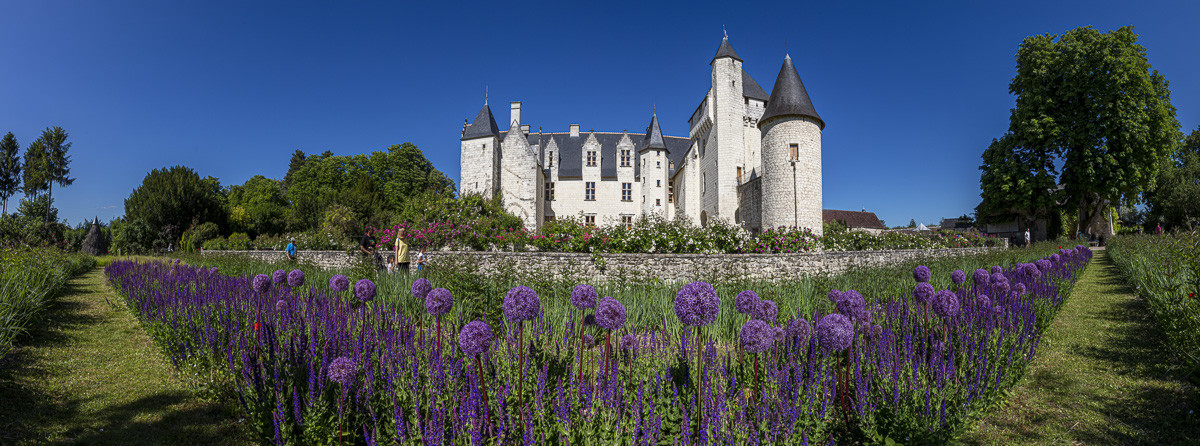 Fête des roses château du Rivau