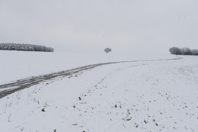 neige en Touraine