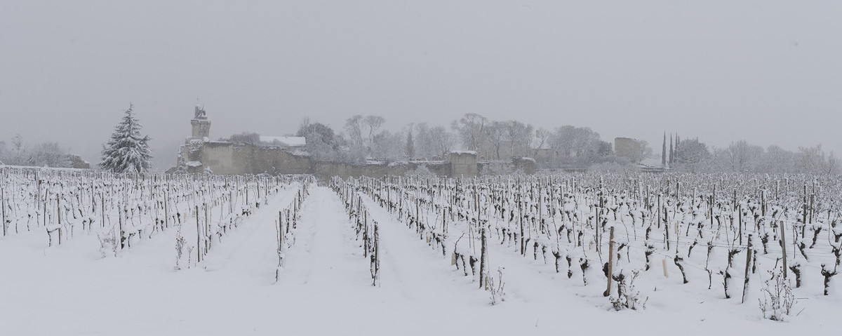 neige en Touraine