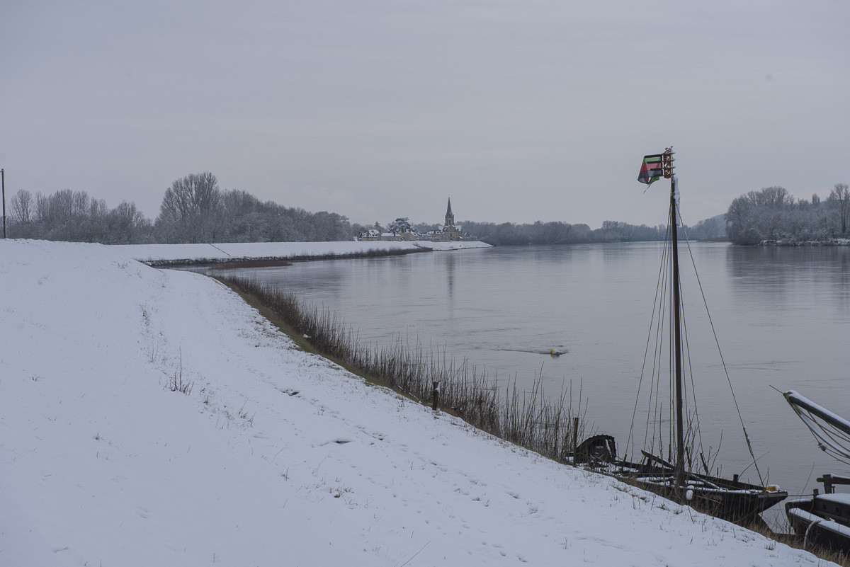 neige en Touraine
