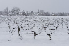 neige en Touraine