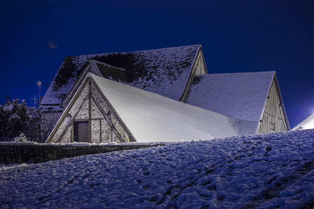 neige en Touraine